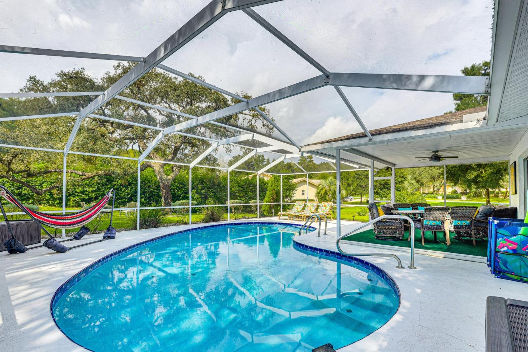 Spacious Citrus Hills Home With Pool And Game Room! Hernando 외부 사진